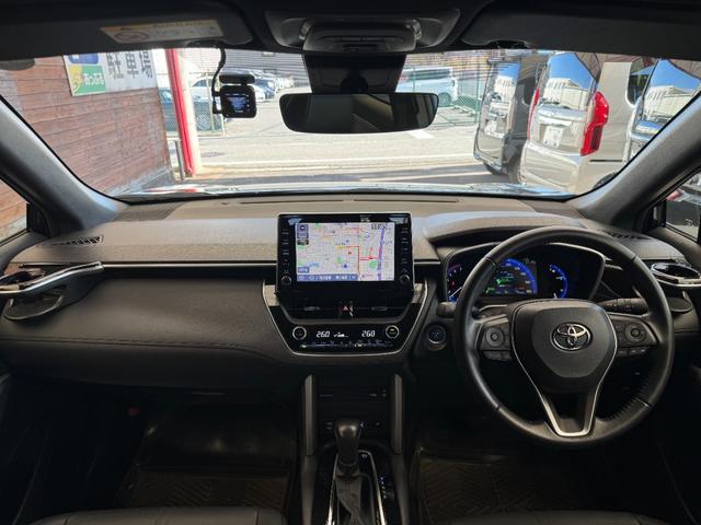 カローラクロス ハイブリッド　Ｚ　モデリスタフルエアロ　メッキガーニッシュ　半革シート　純正ナビ　フルセグＴＶ　Ｂｌｕｅｔｏｏｔｈ　ＤＩＳＣ　バックカメラ　ＥＴＣ　前後ドラレコ　パワートランク　シートヒーター　パワーシート（14枚目）