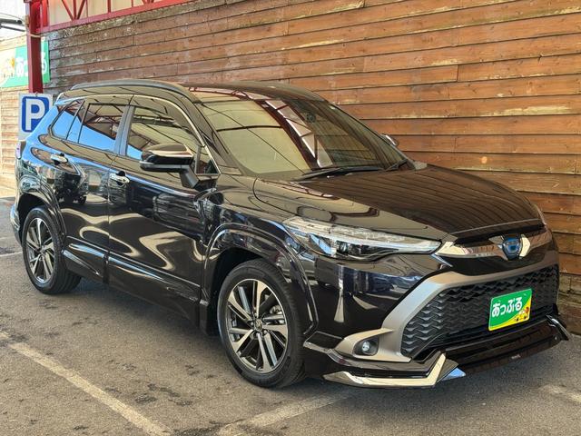 カローラクロス ハイブリッド　Ｚ　モデリスタフルエアロ　メッキガーニッシュ　半革シート　純正ナビ　フルセグＴＶ　Ｂｌｕｅｔｏｏｔｈ　ＤＩＳＣ　バックカメラ　ＥＴＣ　前後ドラレコ　パワートランク　シートヒーター　パワーシート（40枚目）