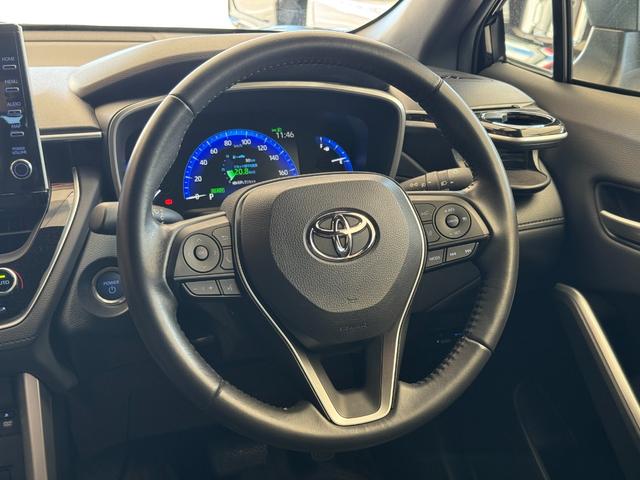 カローラクロス ハイブリッド　Ｚ　モデリスタフルエアロ　メッキガーニッシュ　半革シート　純正ナビ　フルセグＴＶ　Ｂｌｕｅｔｏｏｔｈ　ＤＩＳＣ　バックカメラ　ＥＴＣ　前後ドラレコ　パワートランク　シートヒーター　パワーシート（52枚目）