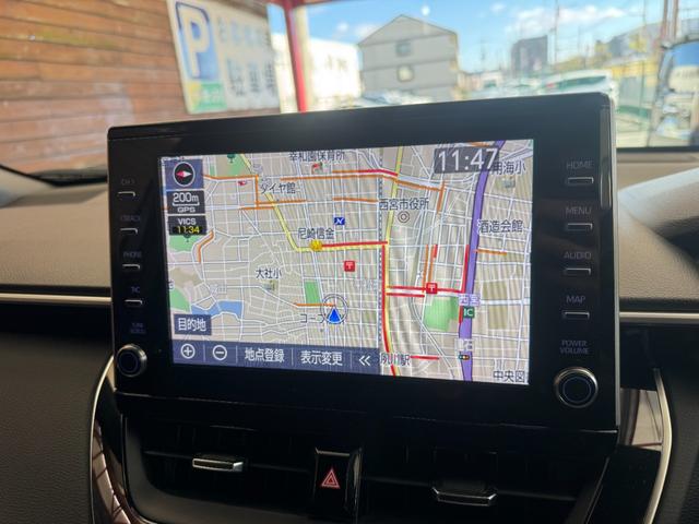 カローラクロス ハイブリッド　Ｚ　モデリスタフルエアロ　メッキガーニッシュ　半革シート　純正ナビ　フルセグＴＶ　Ｂｌｕｅｔｏｏｔｈ　ＤＩＳＣ　バックカメラ　ＥＴＣ　前後ドラレコ　パワートランク　シートヒーター　パワーシート（58枚目）