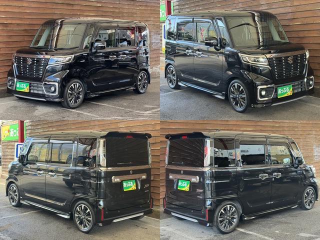 スペーシアカスタム ハイブリッドＸＳターボ　両側パワスラ　純正８インチナビ　フルセグ　Ｂｌｕｅｔｏｏｔｈ　全周囲カメラ　ＥＴＣ　前後ドライブレコーダー　アダプティブクルーズ　シートヒーター　ＬＥＤオートライト　スマートキー　フロアマット（5枚目）