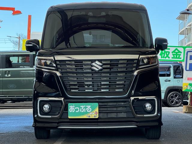 スペーシアカスタム ハイブリッドＸＳターボ　両側パワスラ　純正８インチナビ　フルセグ　Ｂｌｕｅｔｏｏｔｈ　全周囲カメラ　ＥＴＣ　前後ドライブレコーダー　アダプティブクルーズ　シートヒーター　ＬＥＤオートライト　スマートキー　フロアマット（45枚目）