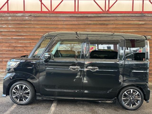 スペーシアカスタム ハイブリッドＸＳターボ　両側パワスラ　純正８インチナビ　フルセグ　Ｂｌｕｅｔｏｏｔｈ　全周囲カメラ　ＥＴＣ　前後ドライブレコーダー　アダプティブクルーズ　シートヒーター　ＬＥＤオートライト　スマートキー　フロアマット（48枚目）