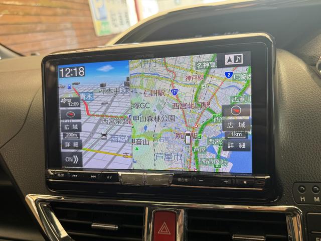 ヴォクシー ZS サンルーフ 両側パワースライド VALENTIスモークテール ガナドールマフラー 現行VOXY純正ホイール アルパイン9インチナビ フルセグ バックカメラ アルパイン10インチフリップダウンモニター(68枚目)