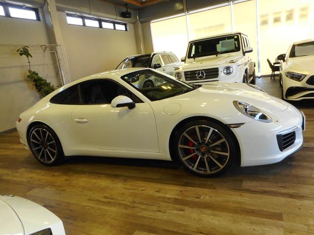 ９１１ ９１１カレラＳ　右Ｈ　ＰＤＫ　スポーツクロノＰ　スポーツエグゾースト　ＰＡＳＭ　純２０ｉｎカレラクラシックＡＷ　カラークレストセンターキャップ　黒革　前席シートヒーター　電格ミラー　純ＰＣＭナビ　Ｂカメラ　記録簿（7枚目）