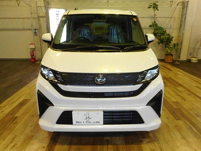 ムーヴ Ｘ　届出済未使用車　左側電動スライドドア　スマートアシスト　純正ナビ装着用アップグレードパック　バックカメラ　コンフォータブルパック　前席シートヒーター　ＬＫＡ　キーフリー（5枚目）