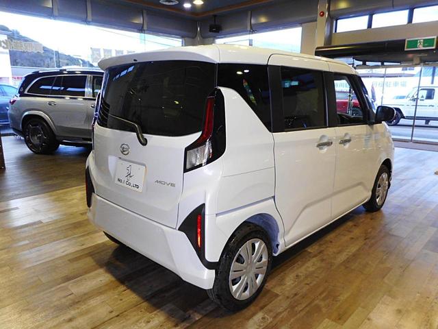 ムーヴ Ｘ　届出済未使用車　左側電動スライドドア　スマートアシスト　純正ナビ装着用アップグレードパック　バックカメラ　コンフォータブルパック　前席シートヒーター　ＬＫＡ　キーフリー（8枚目）