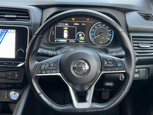 リーフ ｅ＋　Ｘ　プロパイロット＋ＢＳＷ＋ＢＳＩ＋ＲＣＴＡ＋ＬＩ＋ＤＡ＋アラモニ＋ミラー＋スイッチ＋Ｐブレーキ寒地仕様＋後席ヒータ後席吹出口＋ヒーターミラー（17枚目）