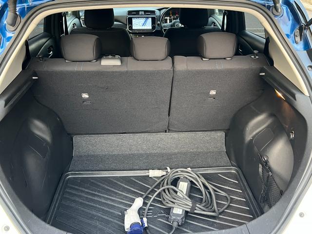 リーフ ｅ＋　Ｘ　プロパイロット＋ＢＳＷ＋ＢＳＩ＋ＲＣＴＡ＋ＬＩ＋ＤＡ＋アラモニ＋ミラー＋スイッチ＋Ｐブレーキ寒地仕様＋後席ヒータ後席吹出口＋ヒーターミラー（27枚目）