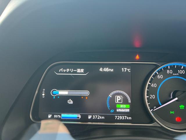 リーフ ｅ＋　Ｘ　プロパイロット＋ＢＳＷ＋ＢＳＩ＋ＲＣＴＡ＋ＬＩ＋ＤＡ＋アラモニ＋ミラー＋スイッチ＋Ｐブレーキ寒地仕様＋後席ヒータ後席吹出口＋ヒーターミラー（44枚目）