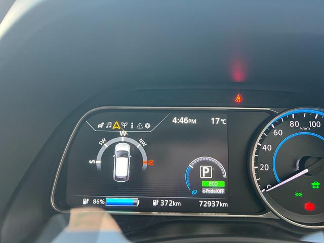 リーフ ｅ＋　Ｘ　プロパイロット＋ＢＳＷ＋ＢＳＩ＋ＲＣＴＡ＋ＬＩ＋ＤＡ＋アラモニ＋ミラー＋スイッチ＋Ｐブレーキ寒地仕様＋後席ヒータ後席吹出口＋ヒーターミラー（47枚目）