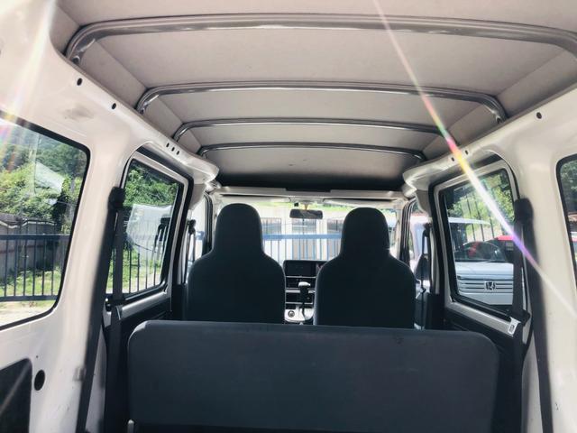 ハイゼットカーゴ ＤＸ　左右スライドドア　リアカメラ　ナビテレビ　運転席助手席エアバッグ　パワーウインド　フルフラット　キーレス付　メモリナビ　Ｂｌｕｅｔｏｏｔｈ対応　パワステ　運転席エアバック　エアコン　ＡＢＳ　１セグ（37枚目）