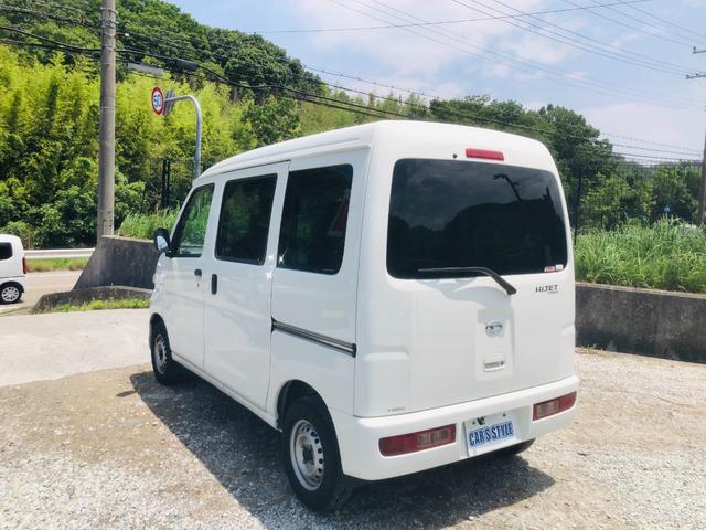 ハイゼットカーゴ ＤＸ　左右スライドドア　リアカメラ　ナビテレビ　運転席助手席エアバッグ　パワーウインド　フルフラット　キーレス付　メモリナビ　Ｂｌｕｅｔｏｏｔｈ対応　パワステ　運転席エアバック　エアコン　ＡＢＳ　１セグ（73枚目）