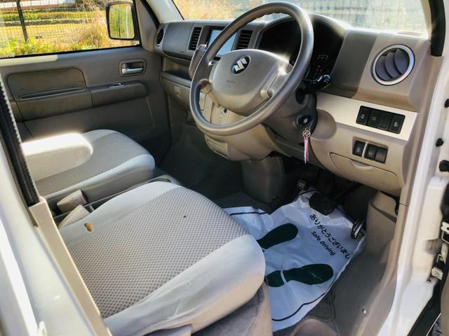 エブリイワゴン ＰＺターボスペシャル　電動格納式ミラー　左右電動スライドドア　タ－ボ　Ｗエアバッグ　ＴＶナビ　ワイヤレスキー　パワーウインド　エアコンパワステ　安全ボディ　メモリーナビ　運転席エアバッグ　ＰＳ　ワンセグ　フルフラット（13枚目）