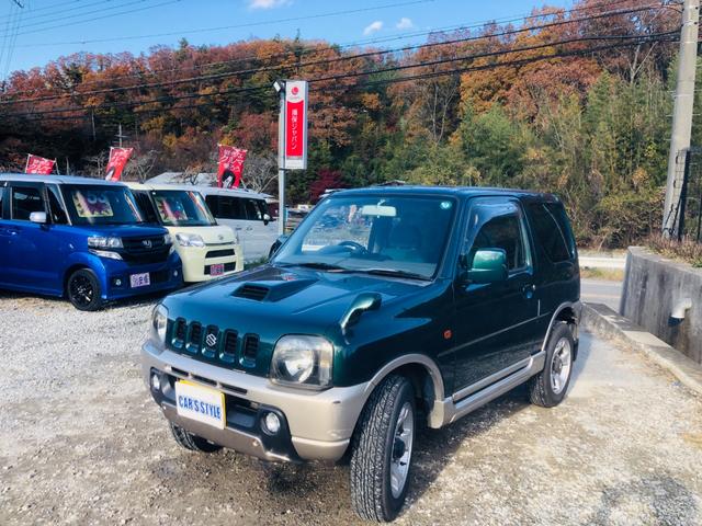 ジムニー ランドベンチャー　修復歴無し　５速ＭＴ　前席パワーウインドウ　助手席エアバック　運転席エアバッグ　４ＷＤ車　キーレス付　ＰＳ　衝突安全ボディ　ＡＢＳ付　ＥＴＣ　ターボー　ＡＴエアコン（4枚目）