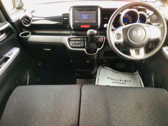 N-BOXカスタム G SSパッケージ 両側パワ-スライドドア オートミラー スマ-トキ- Bカメ ETC付き エアコン ESC A-STOP パワーウィンドウ 運転席助手席エアバッグ DVD TV ABS サイドカーテンエアバック(13枚目)