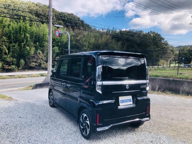 スペーシアカスタム ハイブリッドXS 自社ワンオーナー BT接続 サイドカーテンエアバック Pセンサー 電動格納ドアミラー オートLED 盗難警報装置 運転席エアバッグ 両側電動パワスラ DVD アダプティブクルコン ETC(50枚目)