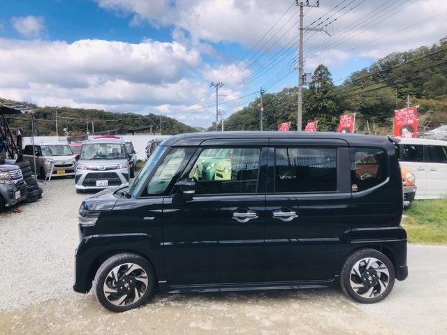 スペーシアカスタム ハイブリッドXS 自社ワンオーナー BT接続 サイドカーテンエアバック Pセンサー 電動格納ドアミラー オートLED 盗難警報装置 運転席エアバッグ 両側電動パワスラ DVD アダプティブクルコン ETC(61枚目)