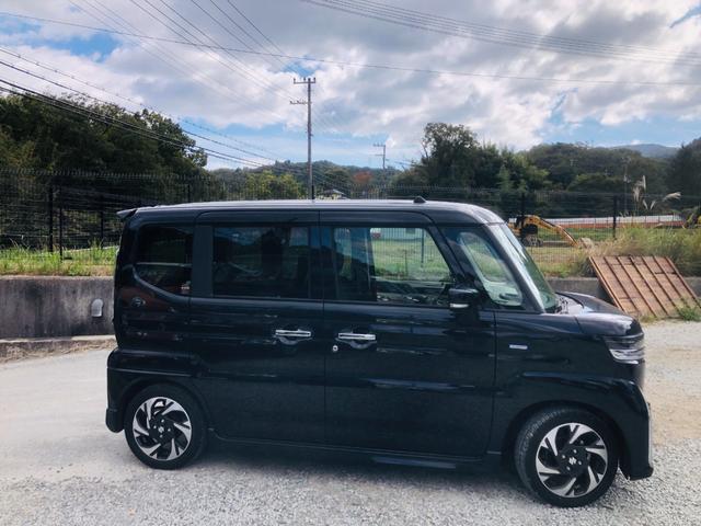 スペーシアカスタム ハイブリッドXS 自社ワンオーナー BT接続 サイドカーテンエアバック Pセンサー 電動格納ドアミラー オートLED 盗難警報装置 運転席エアバッグ 両側電動パワスラ DVD アダプティブクルコン ETC(62枚目)