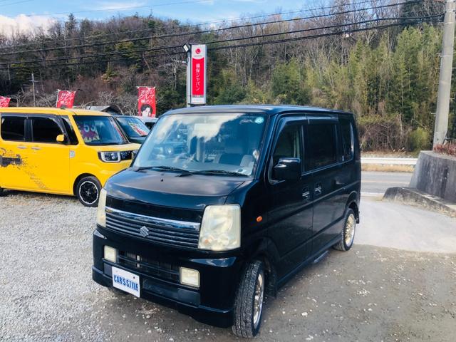 エブリイワゴン PZターボスペシャル 電動格納式ミラー Wエアバッグ TVナビ ワイヤレスキー パワーウインド エアコンパワステ メモリーナビ 運転席エアバッグ PS ワンセグ ABS搭載車(4枚目)