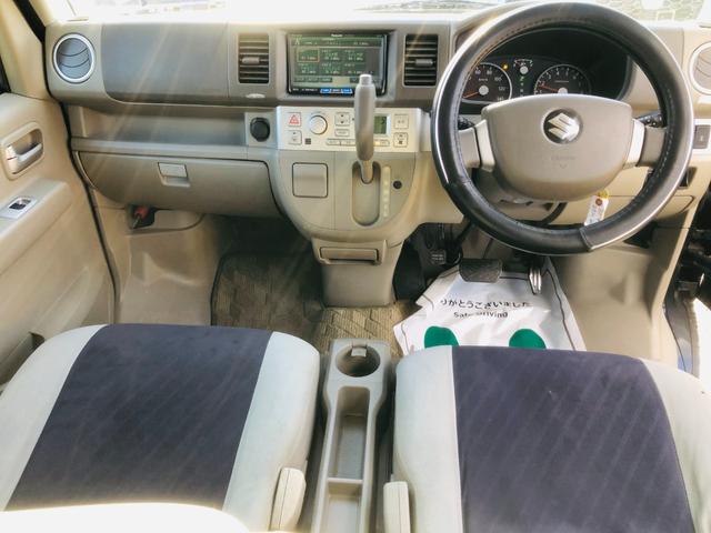 エブリイワゴン PZターボスペシャル 電動格納式ミラー Wエアバッグ TVナビ ワイヤレスキー パワーウインド エアコンパワステ メモリーナビ 運転席エアバッグ PS ワンセグ ABS搭載車(13枚目)