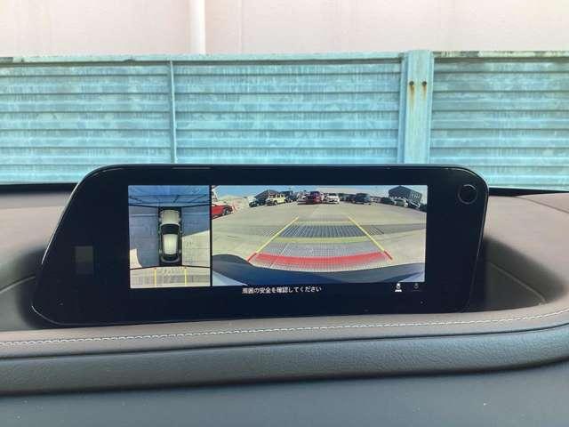 �ԗ��̑O�㍶�E�ɂ���S�̃J�������������邱�ƂŁA�܂�ł����g�̃N���}���󂩂猩�Ă���悤�Ș��Ղł̉f�����f���o���Ă���܂��B�o�b�N�����������̂��ƁA�O�i���Ɏ��E�̈��������_�ł����ɗ����܂��ˁB