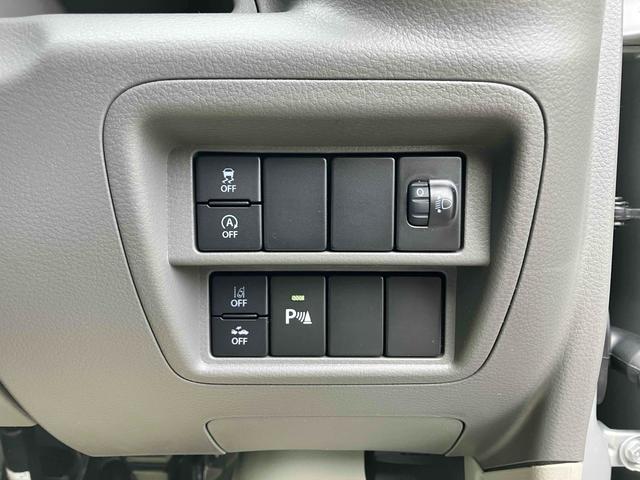 エブリイ ＰＡ　届け出済み未使用車　４ＷＤ　ハイルーフ　ＡＴ　衝突被害軽減システム　クリアランスソナー　レーンアシスト　両側スライドドア　アイドリングストップ　オートライト　エアコン　パワーステアリング（6枚目）