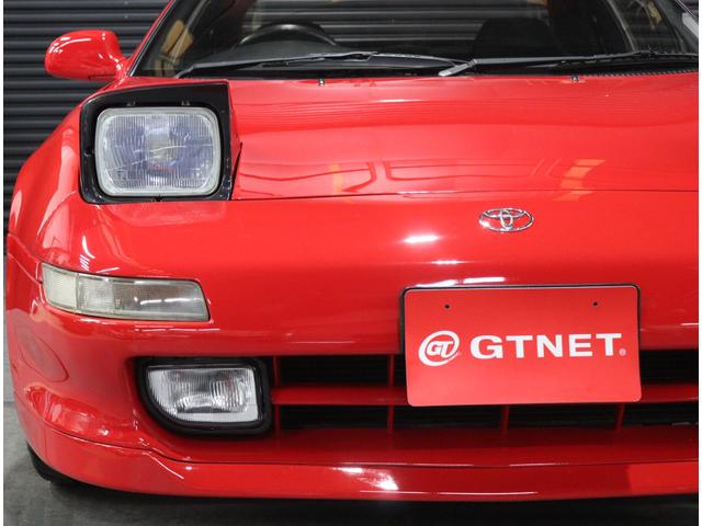 MR2 GT-S 当店お客様直接買取 ワンオーナー 屋内ガレージ保管 3型 禁煙車 5型仕様フロントバンパー/フェンダー&サイドマーカー/テールランプ 純正15インチAW 純正リヤスポイラー 純正フロントフォグランプ(10枚目)