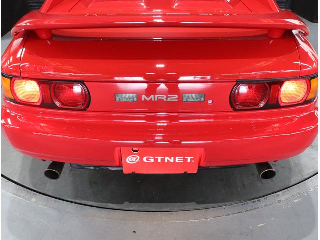 MR2 GT-S 当店お客様直接買取 ワンオーナー 屋内ガレージ保管 3型 禁煙車 5型仕様フロントバンパー/フェンダー&サイドマーカー/テールランプ 純正15インチAW 純正リヤスポイラー 純正フロントフォグランプ(21枚目)