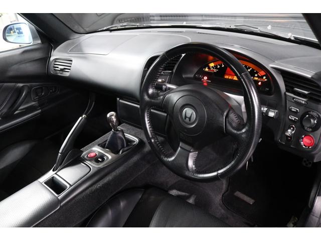 S2000 ベースグレード 当店お客様直接買取 取扱説明書 保証書 新品幌交換済み 純正16インチAW HID ブラックレザーシート エンジンプッシュスタート キーレスキー GathersCDオーディオ(5枚目)