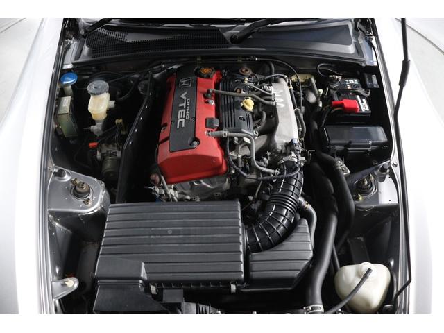 S2000 ベースグレード 当店お客様直接買取 取扱説明書 保証書 新品幌交換済み 純正16インチAW HID ブラックレザーシート エンジンプッシュスタート キーレスキー GathersCDオーディオ(9枚目)