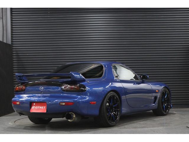 RX-7 タイプRS 当店お客様直接買取 5型 同色全塗装済 ガラスモール交換済 屋内ガレージ保管 WedsSport18インチAW クスコ車高調 柿本改マフラー 純正フロントアンダースポイラー リヤスポイラー(18枚目)