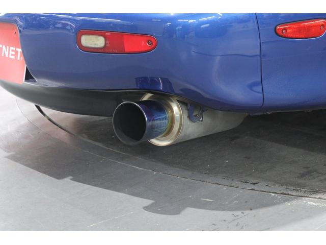 RX-7 タイプRS 当店お客様直接買取 5型 同色全塗装済 ガラスモール交換済 屋内ガレージ保管 WedsSport18インチAW クスコ車高調 柿本改マフラー 純正フロントアンダースポイラー リヤスポイラー(22枚目)