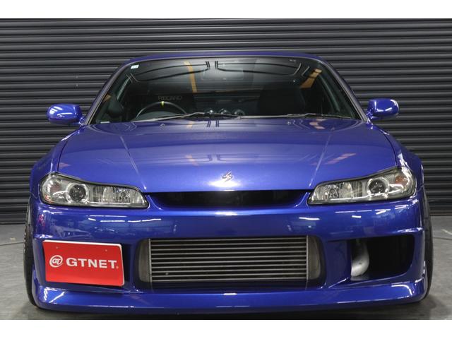 シルビア スペックＲ　当店お客様直接買取　２．１Ｌボアアップ　Ｄ－ＭＡＸワイドフェンダー　ＴＯＭＥＩタービンＫＩＴ／ヘッドガスケット　ＨＫＳカムシャフト／車高調　ブリッツ前置きインタークーラー　ＨＰＩアルミラジエター（3枚目）