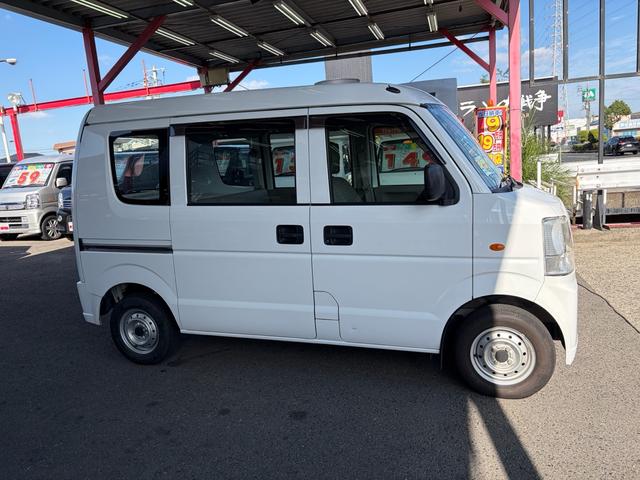 エブリイ PA 最大18年保証 ハイルーフ フルフラット パワステ エアコン エアバッグ 4ナンバー 最大積載量350kg(12枚目)