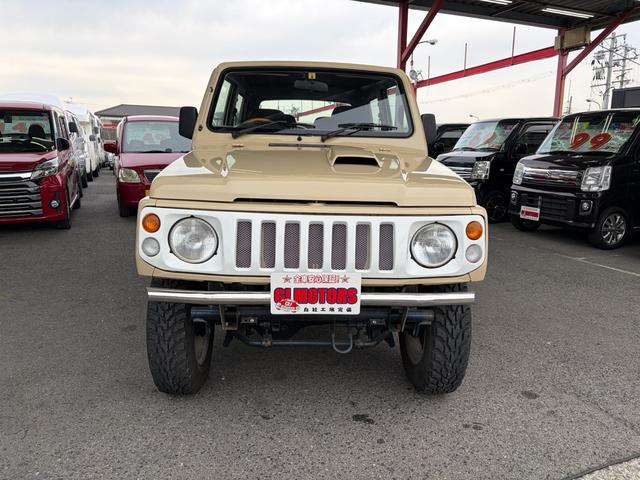 ジムニー ワイルドウインド　４ＷＤ　オールペイント　ウッドハンドル　シートカバー　スペアタイヤカバー　前後ステンレスパンパー　ホワイトホイール　ＭＴタイヤ　ＥＴＣ　ＣＤデッキ（4枚目）