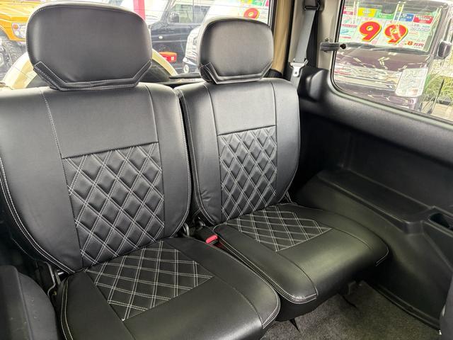 ジムニー ワイルドウインド　４ＷＤ　オールペイント　ウッドハンドル　シートカバー　スペアタイヤカバー　前後ステンレスパンパー　ホワイトホイール　ＭＴタイヤ　ＥＴＣ　ＣＤデッキ（22枚目）