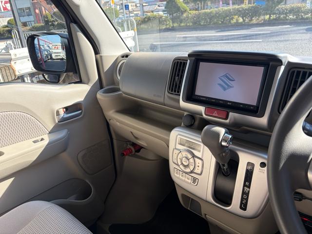 エブリイワゴン PZターボ 最長18年保証 パワースライドドア ブレーキサポートシステム スマートキー HID 電動格納ミラー フォグライト 14インチアルホイール ナビ ETC(20枚目)