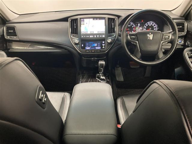 クラウン アスリートS 革シート サンルーフ フルセグ メモリーナビ DVD再生 ミュージックプレイヤー接続可 バックカメラ 衝突被害軽減システム ETC ドラレコ LEDヘッドランプ ワンオーナー(3枚目)