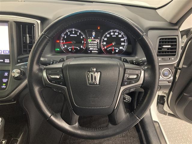 クラウン アスリートS 革シート サンルーフ フルセグ メモリーナビ DVD再生 ミュージックプレイヤー接続可 バックカメラ 衝突被害軽減システム ETC ドラレコ LEDヘッドランプ ワンオーナー(13枚目)