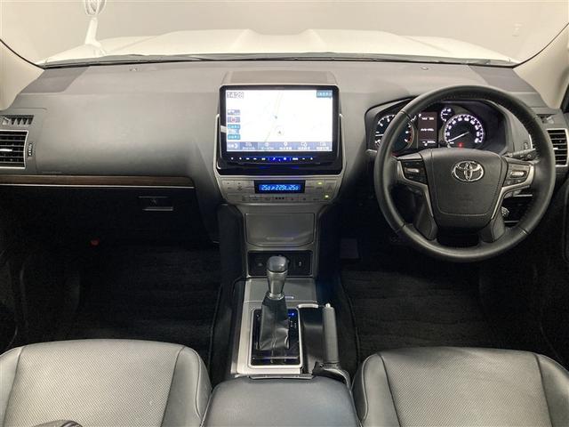 ランドクルーザープラド TX Lパッケージ 革シート サンルーフ 4WD フルセグ メモリーナビ DVD再生 ミュージックプレイヤー接続可 後席モニター バックカメラ 衝突被害軽減システム ETC LEDヘッドランプ 乗車定員7人 3列シート(3枚目)