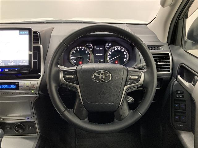 ランドクルーザープラド TX Lパッケージ 革シート サンルーフ 4WD フルセグ メモリーナビ DVD再生 ミュージックプレイヤー接続可 後席モニター バックカメラ 衝突被害軽減システム ETC LEDヘッドランプ 乗車定員7人 3列シート(15枚目)