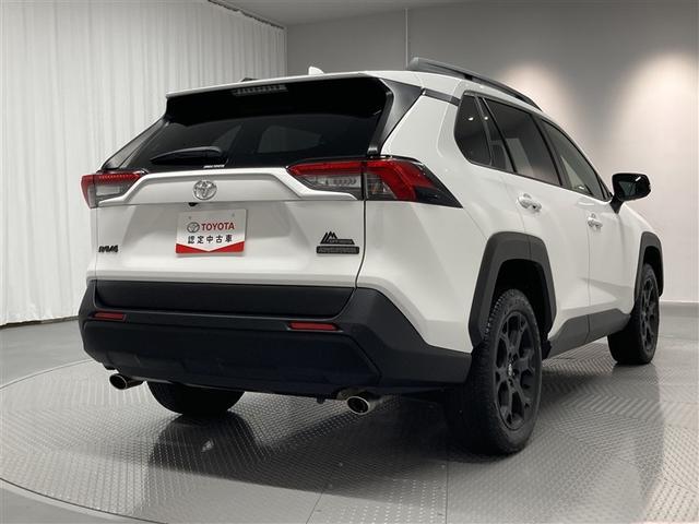 RAV4 アドベンチャー オフロードパッケージII 4WD ミュージックプレイヤー接続可 バックカメラ 衝突被害軽減システム ETC ドラレコ LEDヘッドランプ ワンオーナー(6枚目)