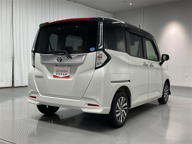 ルーミー カスタムＧ　フルセグ　メモリーナビ　ＤＶＤ再生　ミュージックプレイヤー接続可　バックカメラ　衝突被害軽減システム　ＥＴＣ　ドラレコ　両側電動スライド　ＬＥＤヘッドランプ　ウオークスルー　ワンオーナー（6枚目）