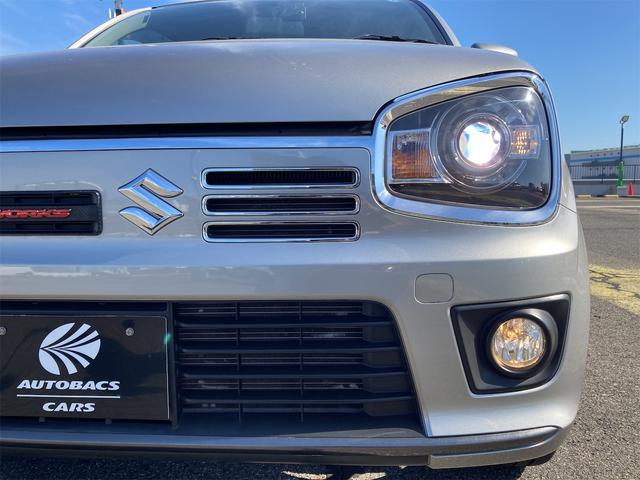 アルトワークス ベースグレード ワンオーナー HA36型最終年モデル フルノーマル 前席左右純正RECAROシート 純正HIDヘッドライト 社外CDデッキ プッシュスタート&スマートキー(13枚目)