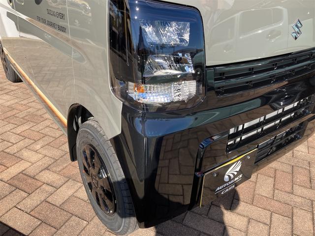 エブリイ Jリミテッド 届出済未使用車 両側パワースライドドア 運転席シートヒーター 純正LEDヘッドライト 専用サイドデカール セーフティサポート リアパーキングセンサー プッシュスタート&スマートキー(10枚目)