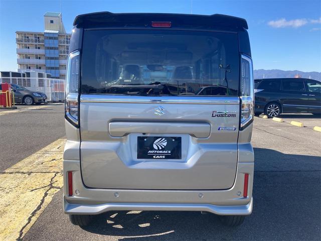 スペーシアカスタム ハイブリッドＸＳターボ　弊社届出済未使用車　ブラックルーフ　純正全方位モニター付き９インチナビ　Ｂｌｕｅｔｏｏｔｈオーディオ　セーフティサポート　前後クリアランスソナー　リアパーキングセンサー　両側パワースライドドア（6枚目）