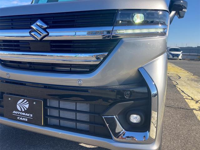 スペーシアカスタム ハイブリッドＸＳターボ　弊社届出済未使用車　ブラックルーフ　純正全方位モニター付き９インチナビ　Ｂｌｕｅｔｏｏｔｈオーディオ　セーフティサポート　前後クリアランスソナー　リアパーキングセンサー　両側パワースライドドア（12枚目）