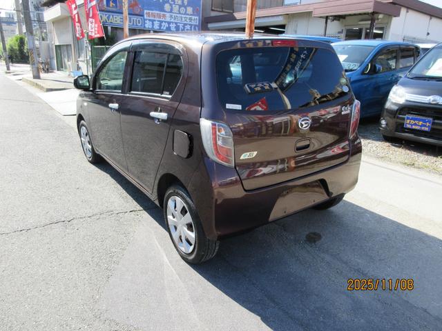 ミライース X 純正ナビ・地TV・DVD/CD・BLUETOOH・エコアイドル・禁煙車・電動格納ミラー・ETC・キーレスキー・(3枚目)