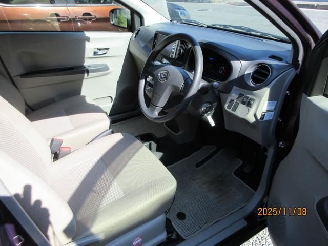 ミライース X 純正ナビ・地TV・DVD/CD・BLUETOOH・エコアイドル・禁煙車・電動格納ミラー・ETC・キーレスキー・(7枚目)